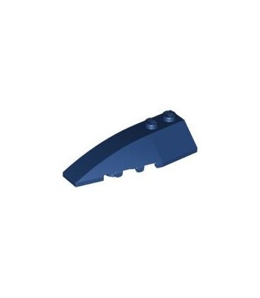 Dark Blue Wedge 6 x 2 Left