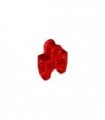 Red Technic, Axle Connector 2 x 3 with Ball Socket, Open Sides