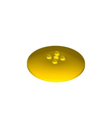 Yellow Dish 6 x 6 Inverted (Radar) - Solid Studs