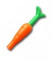 Orange Carrot with Bright Green Top, Complete Assembly