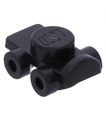 Black Minifig, Footgear Roller Skate
