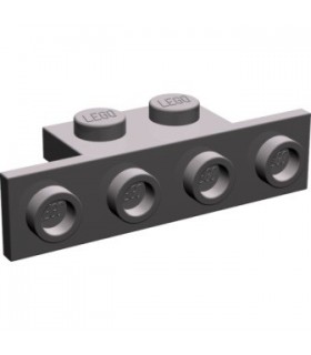 Light Gray Bracket 1 x 2 - 1 x 4