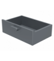 Dark Bluish Gray Container, Cupboard 2 x 3 x X Drawer