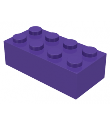 Dark Purple Brick 2 x 4