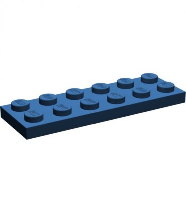 Dark Blue Plate 2 x 6