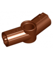 Reddish Brown Technic, Axle and Pin Connector Angled N3 - 157.5 degrees