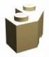 Tan Brick, Modified Facet 2 x 2