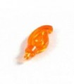 Trans-Orange Minifigure, Utensil Candle Flame