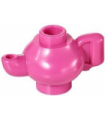 Dark Pink Minifigure, Utensil Teapot