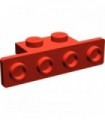 Red Bracket 1 x 2 - 1 x 4