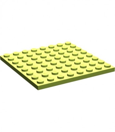 Lime Plate 8 x 8