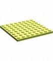 Lime Plate 8 x 8