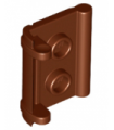 Reddish Brown Minifig, Utensil Book Binding with Two Studs