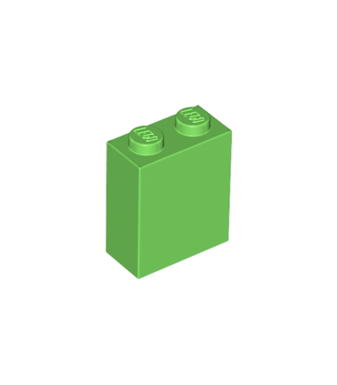 Bright Green Brick 1 x 2 x 2 with Inside Stud Holder