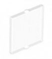 White Glass for Window 1 x 2 x 2 Flat Front