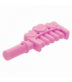 Bright Pink Friends Accessories Comb with Handle and 3 Hearts