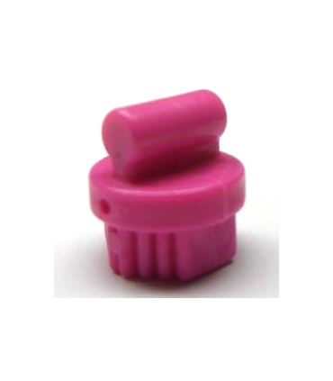 Dark Pink Friends Accessories Brush Round, Small