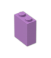 Medium Lavender Brick 1 x 2 x 2 with Inside Stud Holder
