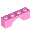 Bright Pink Brick, Arch 1 x 4