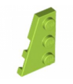 Lime Wedge, Plate 3 x 2 Left
