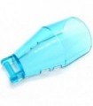 Trans-Light Blue Windscreen 7 x 4 x 2 Round with Handle
