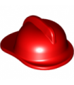 Red Minifigure, Headgear Fire Helmet
