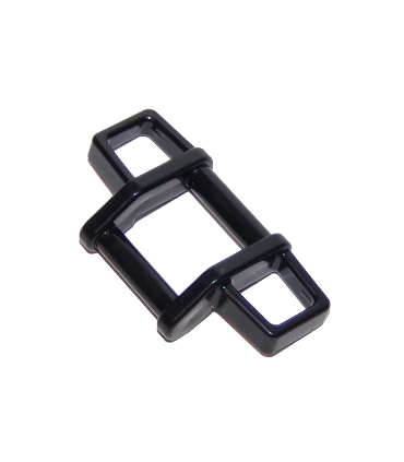 Black Bar 1 x 4 x 1 2/3 (Grille Guard / Push Bumper)