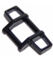 Black Bar 1 x 4 x 1 2/3 (Grille Guard / Push Bumper)