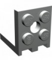 Light Gray Bracket 2 x 2 - 2 x 2