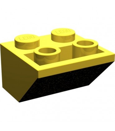 Yellow Slope, Inverted 45 2 x 2