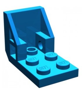 Blue Bracket 3 x 2 - 2 x 2 (Space Seat)