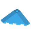Dark Azure Wedge 4 x 4 (Slope 18 Corner)