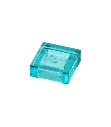 Trans-Light Blue Tile 1 x 1