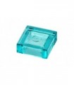Trans-Light Blue Tile 1 x 1