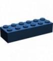 Dark Blue Brick 2 x 6