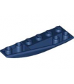 Dark Blue Wedge 6 x 2 Inverted Left