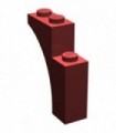 Dark Red Brick, Arch 1 x 3 x 3