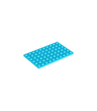 Medium Azure Plate 6 x 10
