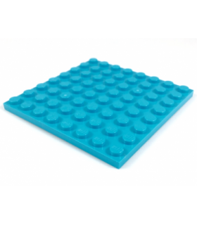 Medium Azure Plate 8 x 8