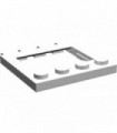 White Hinge Vehicle Roof 4 x 4 Sunroof