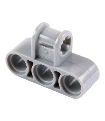Light Bluish Gray Technic, Axle and Pin Connector Perpendicular Triple