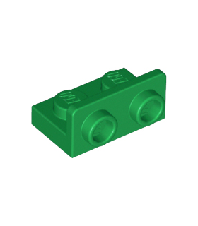 Green Bracket 1 x 2 - 1 x 2 Inverted
