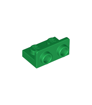 Green Bracket 1 x 2 - 1 x 2 Inverted