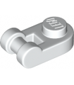 White Plate, Modified 1 x 1 Rounded with Handle