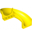 Yellow Slide, Playground 6 x 12 x 8 Curved 180 degrees