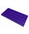 Dark Purple Plate 4 x 8