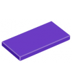 Dark Purple Tile 2 x 4