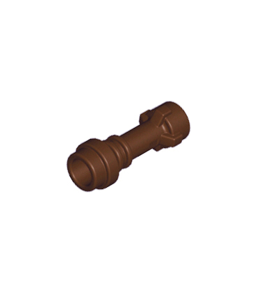 Dark Brown Minifigure, Weapon Lightsaber Hilt Straight