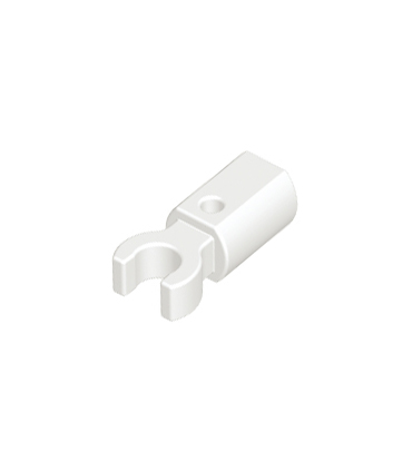 White Bar Holder with Clip