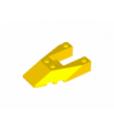 Yellow Wedge 6 x 4 Cutout with Stud Notches